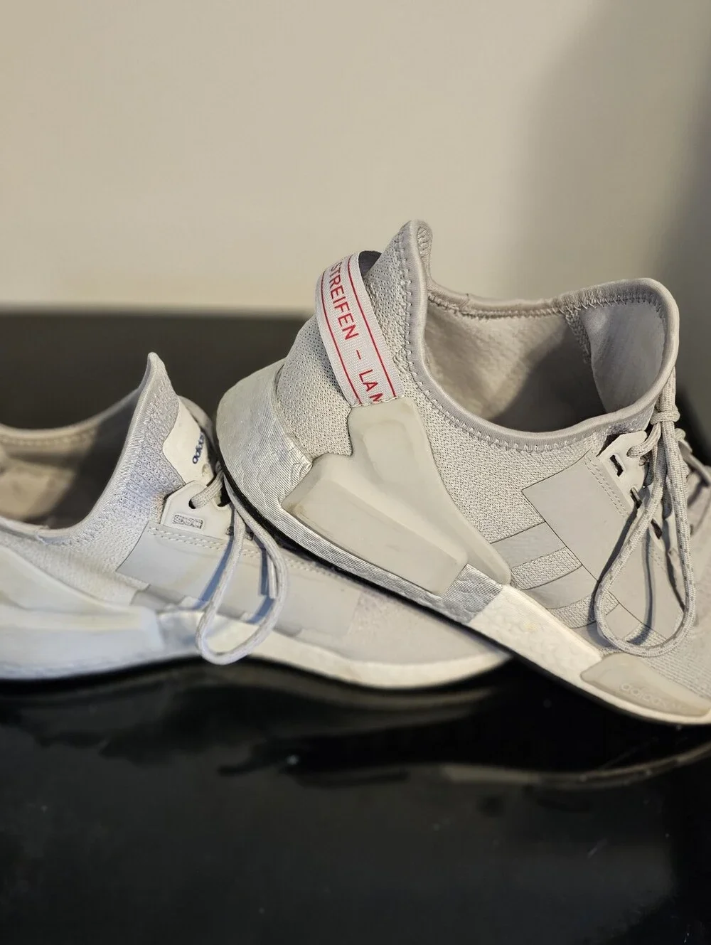 adidas Men’s NMD Knit Sneakers - Light Gray